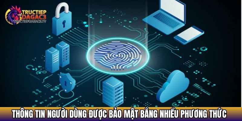 Chính Sách Bảo Mật - Cam Kết An Toàn Mọi Dữ Liệu Người Dùng 3 Thông tin người dùng được bảo mật bằng nhiều phương thức