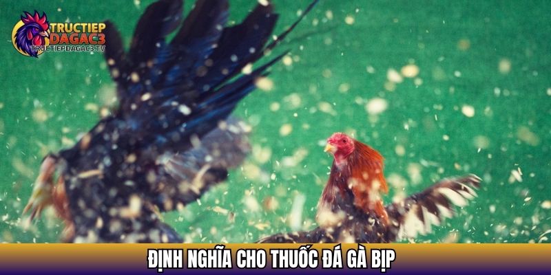 Định nghĩa cho thuốc đá gà bịp